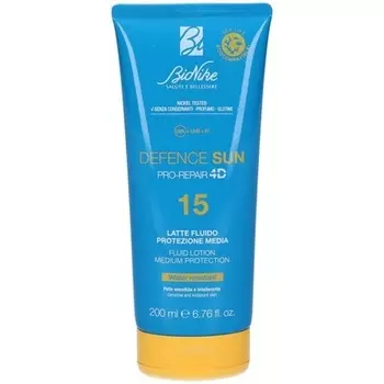 Солнцезащитное молочко Defense Sun SPF 15 Fluid Milk Bionike 200 мл I.C.I.M. Bionike Internation