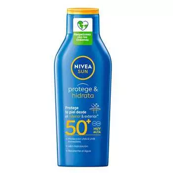 Солнцезащитное молочко для защиты и увлажнения SPF 50 400 мл Nivea