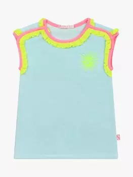 Солнцезащитное платье Billieblush Baby Terry из хлопка, Кюрасао