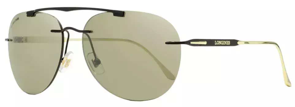 Солнцезащитные очки 0008H LONGINES, черный
