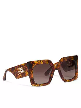Солнцезащитные очки 0075/S 207797 Etro, коричневый