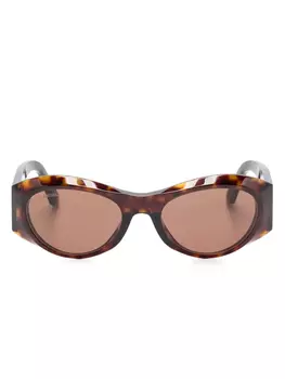 Солнцезащитные очки 0396 Balenciaga Eyewear, коричневый
