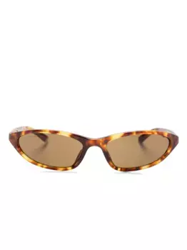 Солнцезащитные очки 0402 Balenciaga Eyewear, коричневый