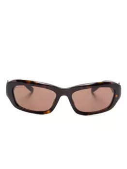 Солнцезащитные очки 0409 Balenciaga Eyewear, коричневый