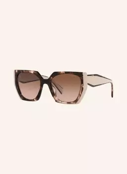 Солнцезащитные очки 0pr15ws PRADA, гавана/коричневый градиент