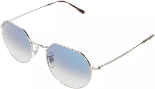 Солнцезащитные очки 0RB3565 Jack Ray-Ban, цвет Silver/Clear Gradient Blue