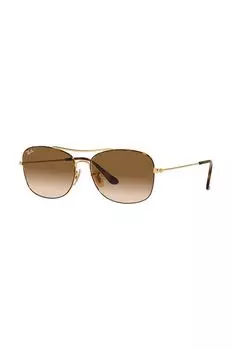 Солнцезащитные очки 0RB3799 Ray-Ban, коричневый