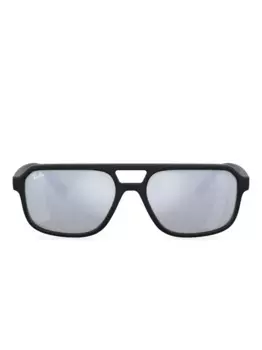 Солнцезащитные очки 0RB4414M в квадратной оправе Ray-Ban, черный