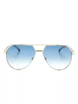 Солнцезащитные очки 1067/S в овальной оправе Carrera, золотой