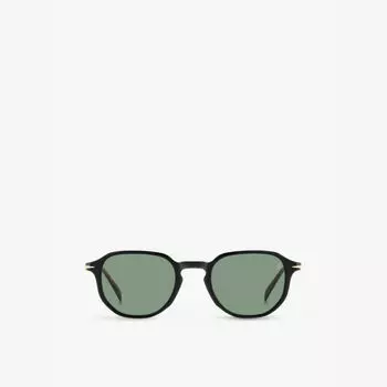 Солнцезащитные очки 1140/S в круглой оправе из ацетата Eyewear By David Beckham, коричневый