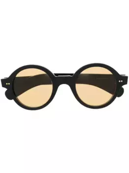 Солнцезащитные очки 1396 в круглой оправе Cutler & Gross, черный