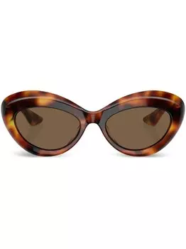Солнцезащитные очки 1968C в оправе 'кошачий глаз' Oliver Peoples, зеленый