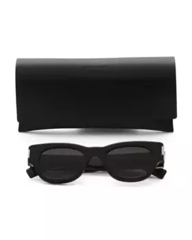 Солнцезащитные очки 49 мм Saint Laurent, черный