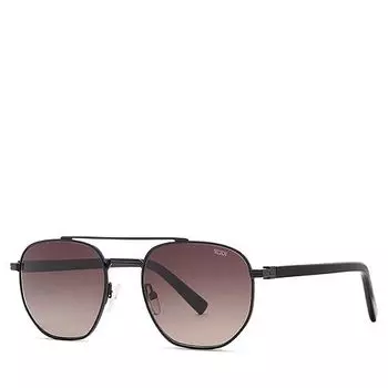 Солнцезащитные очки 505 с двойной перемычкой и градиентом, 54 мм Tumi, цвет Black