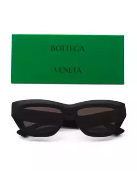 Солнцезащитные очки 52 мм Bottega Veneta, черный
