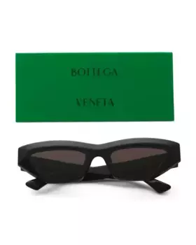 Солнцезащитные очки 53 мм Bottega Veneta, черный