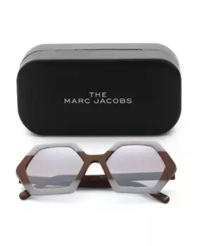 Солнцезащитные очки 53 мм Marc Jacobs, белый/телесный