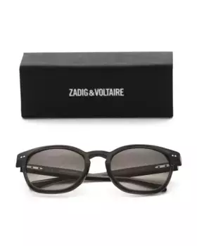 Солнцезащитные очки 53 мм Zadig & Voltaire, черный/серый