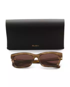 Солнцезащитные очки 55 мм Max Mara, светло-коричневый