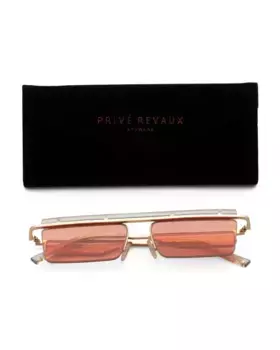 Солнцезащитные очки 55 мм Prive Revaux, золотой/оранжевый