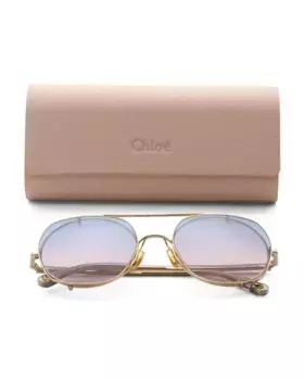 Солнцезащитные очки 56 мм Chloe, серый/синий