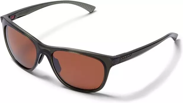 Солнцезащитные очки 56 mm Leadline Oakley, цвет Olive Ink/Prizm Tungsten Polarized