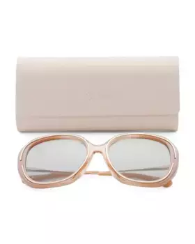 Солнцезащитные очки 57 мм Chloe, цвет Nude