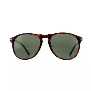 Солнцезащитные очки 9649 24/31 серая Гавана Persol, коричневый
