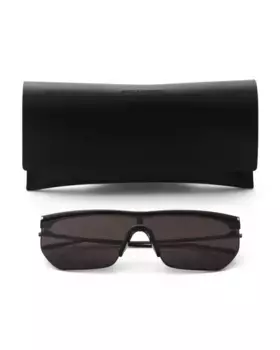 Солнцезащитные очки 99 мм Saint Laurent, черный