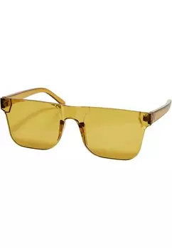 Солнцезащитные очки ACCESSOIRES HONOLULU WITH CASE Urban Classics, цвет mustard