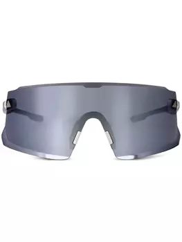 Солнцезащитные очки Adidas shield-frame, серебряный