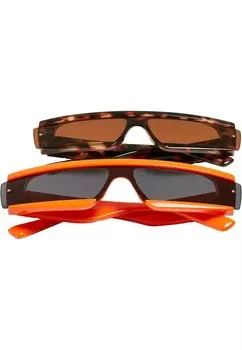 Солнцезащитные очки Alabama 2-Pack Urban Classics, цвет orange brown