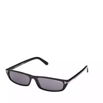 Солнцезащитные очки alejandro shiny black Tom Ford, черный