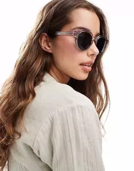 Солнцезащитные очки AllSaints Roman серого цвета