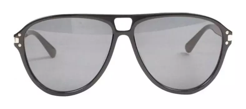 Солнцезащитные очки Amiri Aviator Logo 'Black', черный