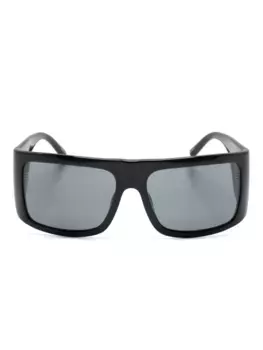 Солнцезащитные очки Andre в массивной оправе The Attico, черный