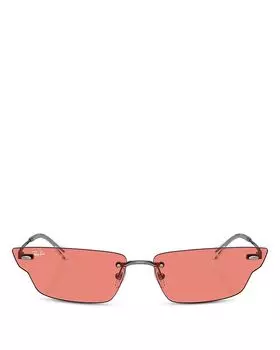 Солнцезащитные очки Anh Butterfly, 63 мм Ray-Ban, розовый