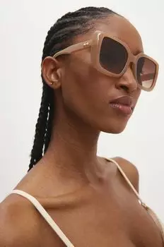 Солнцезащитные очки Answear Lab, бежевый