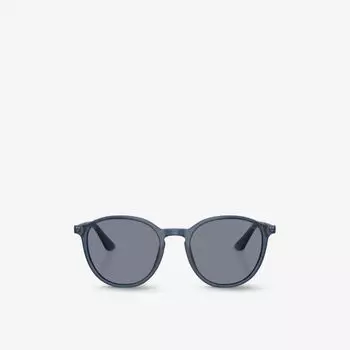 Солнцезащитные очки AR8196 в фантосовой оправе из ацетата Giorgio Armani, синий