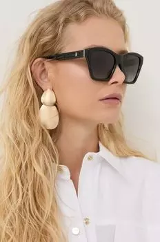 Солнцезащитные очки ARDEN Burberry, черный