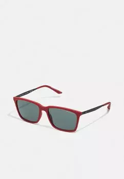 Солнцезащитные очки Armani Exchange, матовый красный