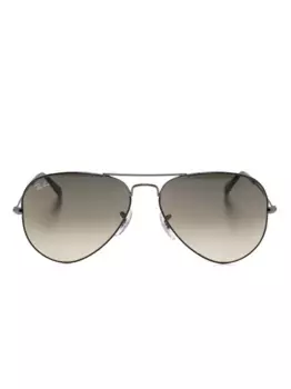 Солнцезащитные очки Aviator Classic Ray-Ban, черный
