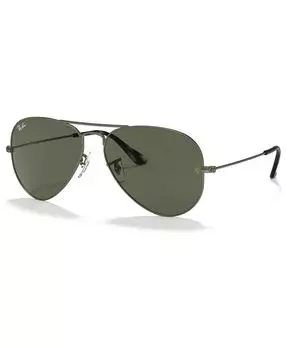 Солнцезащитные очки aviator large metal, rb3025 58 Ray-Ban, мульти