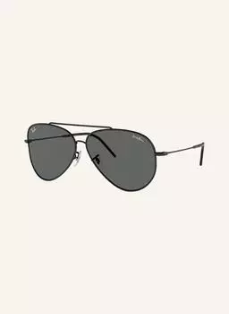 Солнцезащитные очки aviator reverse Ray-Ban, черный/серый