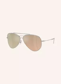 Солнцезащитные очки aviator reverse Ray-Ban, цвет 003/2O - SILBER/LILA/BRAUN VERSPIEGELT