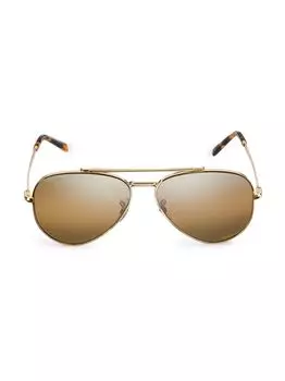 Солнцезащитные очки-авиаторы 58 мм Ray-Ban, желтый