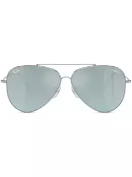 Солнцезащитные очки-авиаторы Aviator Reverse Ray-Ban, серебяный