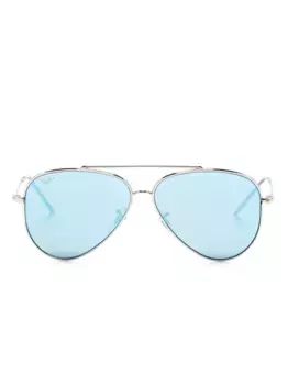 Солнцезащитные очки-авиаторы Aviator Reverse Ray-Ban, серебяный