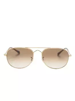 Солнцезащитные очки-авиаторы Brain Bridge Ray-Ban, золотой