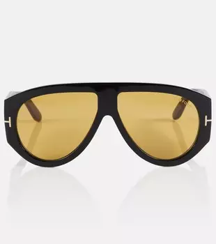 Солнцезащитные очки-авиаторы Bronson Tom Ford, черный